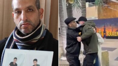 Palestinian father dies after reunion with released son Ayham Sabah