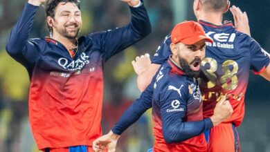 Royal Challengers Bengaluru beat Chennai Super Kings by 50 runs in their Indian Premier League