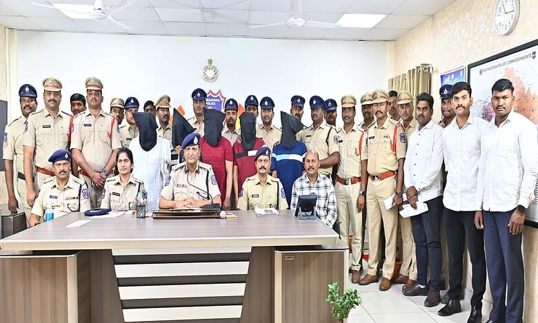 Hyderabad: Gang robs over 29 lakh from SBI ATM, arrested by Rachakonda police