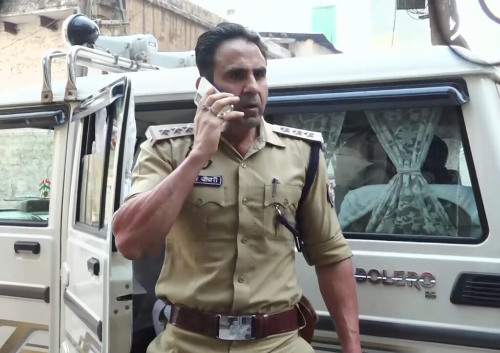 Tight security in Sambhal