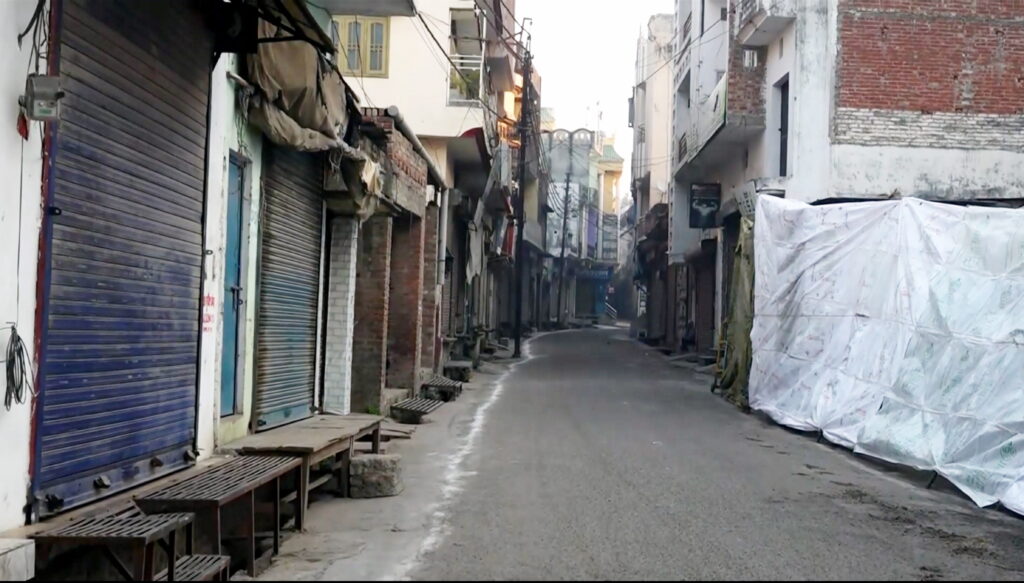 Tight security in Sambhal