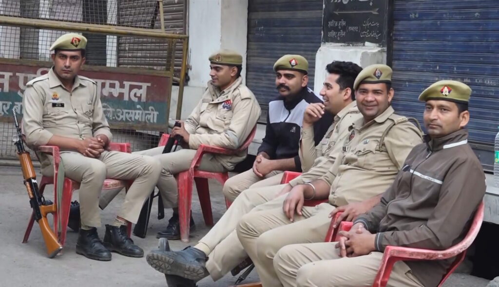 Tight security in Sambhal