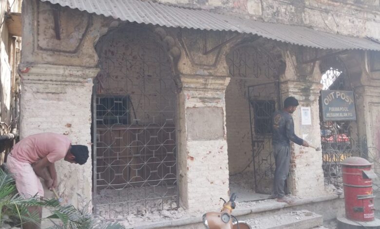 Restoration begins for historic Nizam-era police chowkis