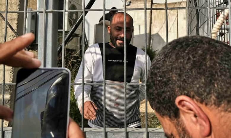 Oscar-winning Palestinian director released from Israeli detention