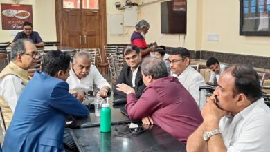 bar association presidents and members at the Supreme Court canteen in New Delhi