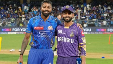 IPL 2025: Mumbai Indians elect to bowl first against KKR