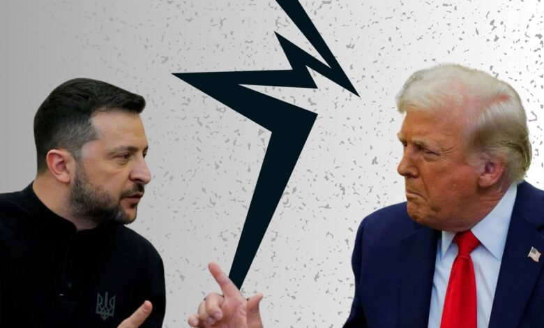 Democrats criticise Trump for public showdown with Zelensky