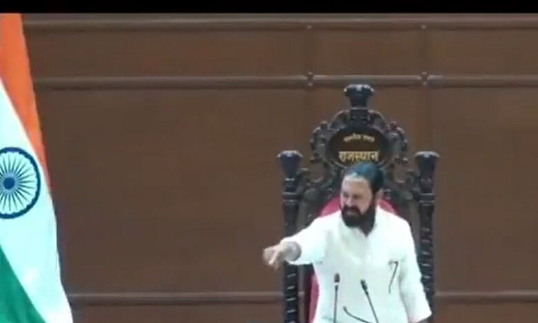 Rajasthan BJP MLA sparks row, calls Congress leader Rafeek Khan ‘Pakistani’ in assembly