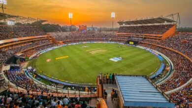 Photo of Uppal Stadium in Hyderabad for traffic advisory