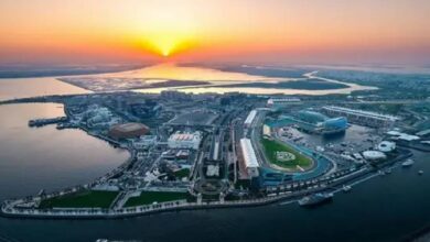 Video: Huge fire breaks out at Yas World in Abu Dhabi