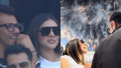 Champions Trophy: Rj Mahvash celebrates team India’s win with Yuzvendra Chahal