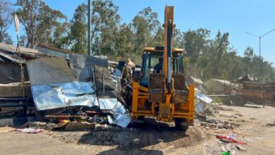 Eviction of farmers from Shambhu border