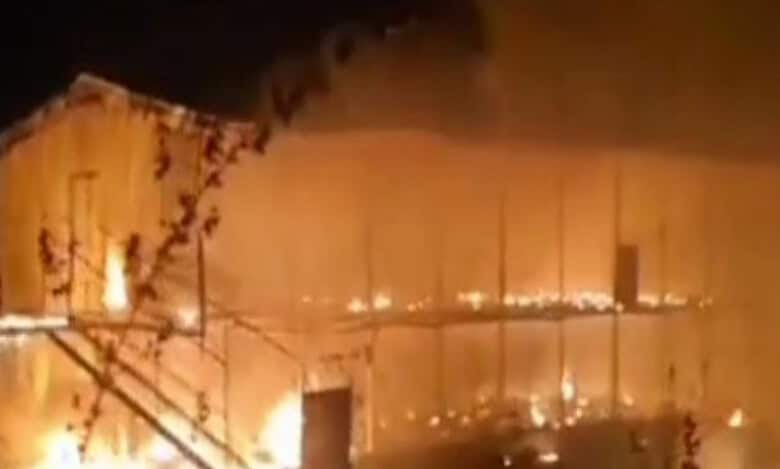 Video: 500 sheep perish in fire accident in Telangana' Warangal