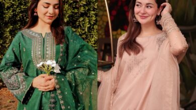 Get Eid outfit inspiration from Yumna Zaidi and Hania Aamir