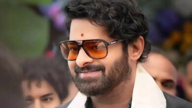 Image of actor Prabhas wearing sunglasses