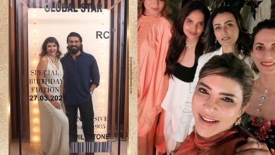 Inside Ram Charan's birthday party at Falaknuma Palace, Hyderabad