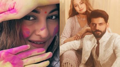 Sonakshi Sinha hits back at trolls questioning husband Zaheer Iqbal's absence on Holi