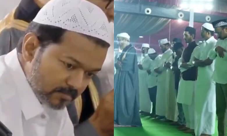 Watch: Thalapathy Vijay hosts Iftar party and offers Namaz