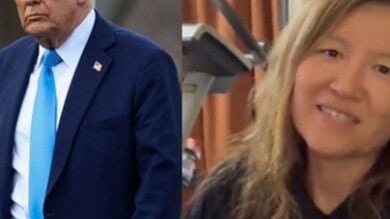 trump and Faye Hall, an American Who Was Detained by the Taliban