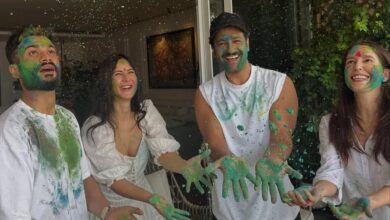 Katrina Kaif, Vicky Kaushal wishes everyone 'Happy Holi' with some perfect family pics