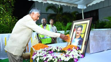 AP CM Naidu receives mortal remains of Pahalgam terror