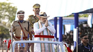 Amit Shah attends CRPF Raising Day celebration in MP