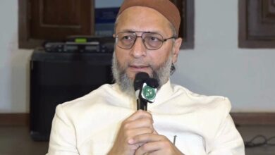 Image of AIMIM chief Asaduddin Owaisi