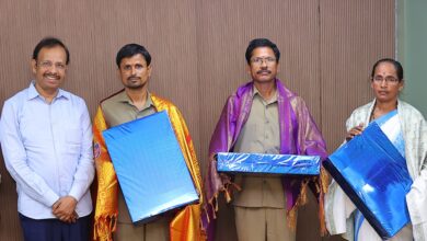 ASHA worker rewarded for delivering the baby girl inside TGSRTC bus