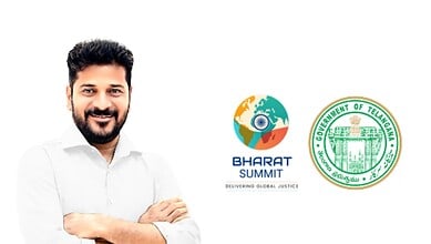Telangana CM Revanth Reddy says Bharat Summit 2025 a defining moment for Telangana in delivering global justice.