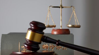 Representational Image of court and gravel