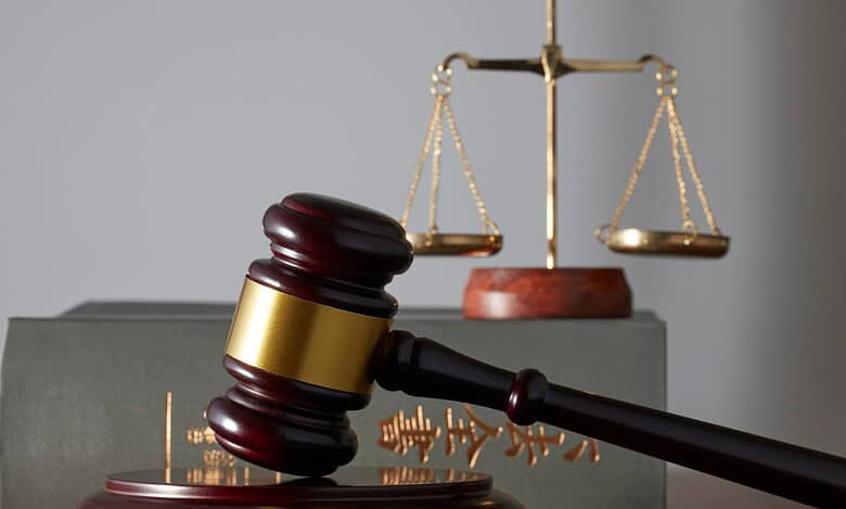Representational Image of court and gravel
