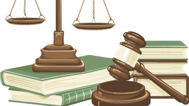 Representational Image of court and gravel