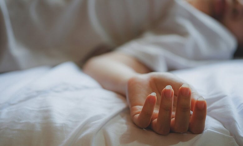 Representational Image of woman lying dead