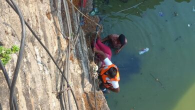 HYDRAA rescues woman from dying by suicide at Hussain Sagar on Tuesday, April 8.