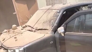 Heavy metal part from IAF jet crashes into house in Shivpuri, MP