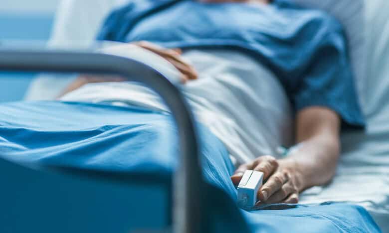 Representational Image of man in hospital