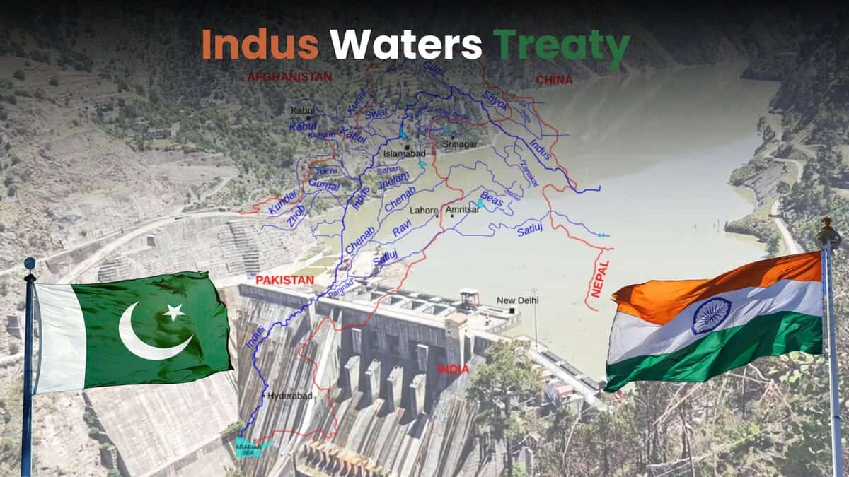 Five rivers that run between India and Pakistan