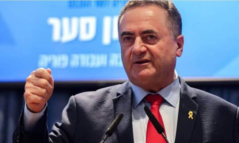 Israeli Defence Minister Israel Katz