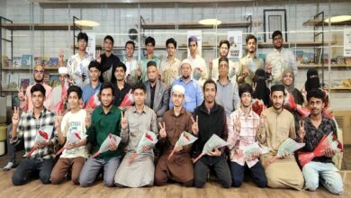 Felicitation of MS students who scored more than 99 percentile in IIT-JEE mains result 2025.