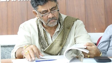Karnataka Deputy Chief Minister D K Shivakumar