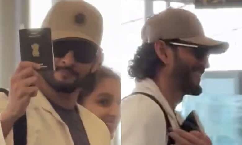 Video: Why did Mahesh Babu show his passport to media at Hyderabad airport?