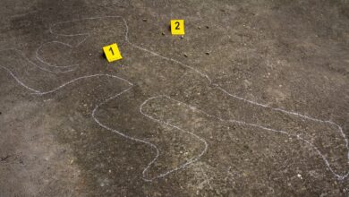 Representational Image of crime scene