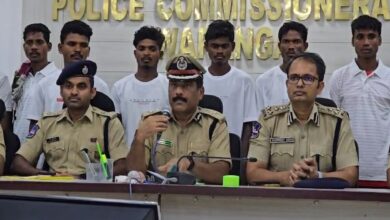 Maoists surrender in Telangana's Warangal