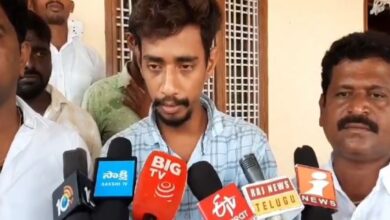 An Aggrieved father addresses the media after new newborn's death in Mulugu