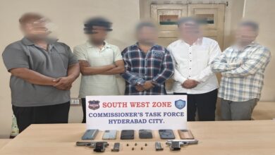 Accused held for murder conspiracy in Hyderabad