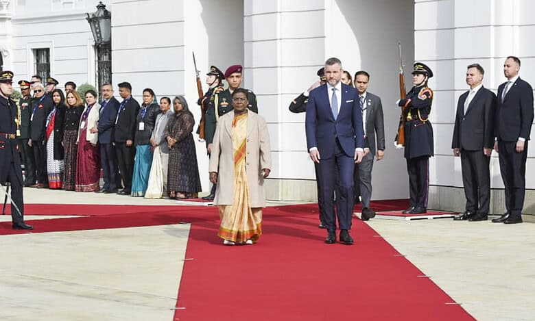 President Droupadi Murmu in Slovakia