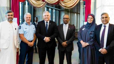 Eid celebrations at New Zealand Parliament