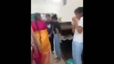 Principal beats students for sneaking out of school in Telangana
