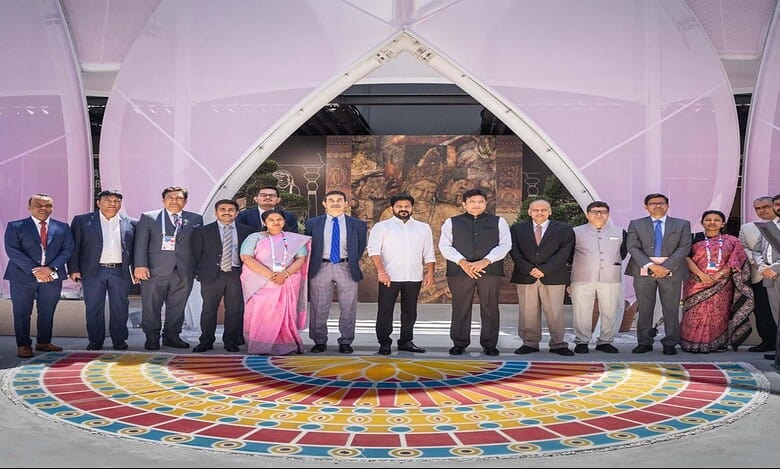 Telangana CM A Revanth Reddy attends Osaka Expo in Japan