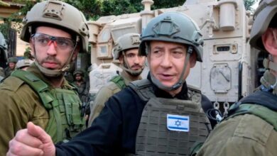 Netanyahu visits Gaza, vows to escalate operations against Hamas